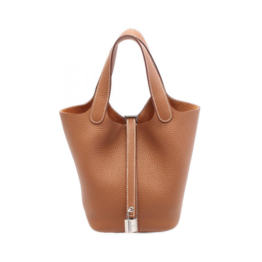 Hermes Picotin Lock PM Handbag Brown