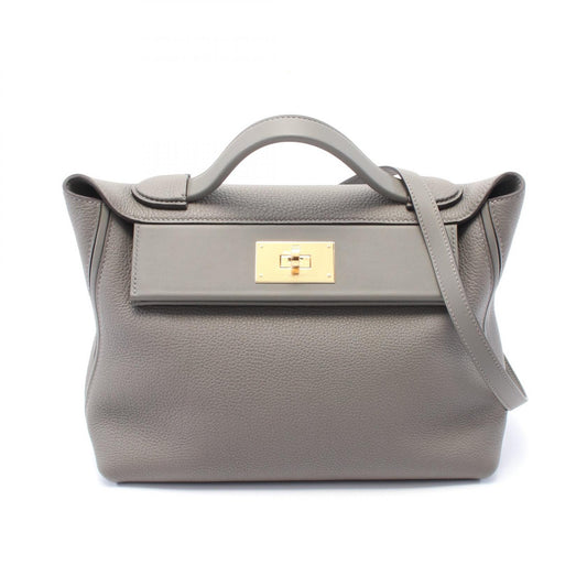 Hermes 24/24 Vanquatre 29 Leather Handbag