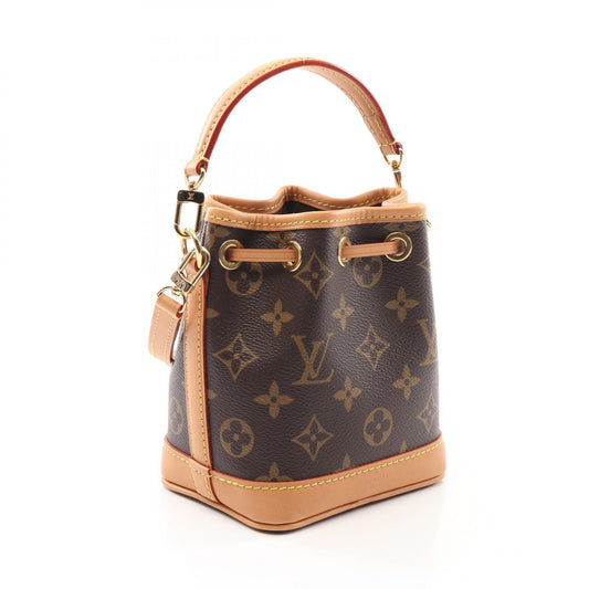 Louis Vuitton Nano Noe Handbag Monogram Brown