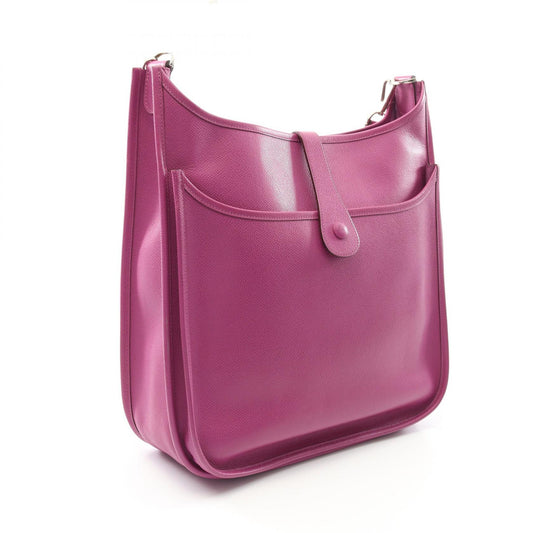 Hermes Evelyne 2 GM Cyclamen Shoulder Bag