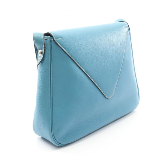 Hermes Christine Blue Jean Shoulder Bag