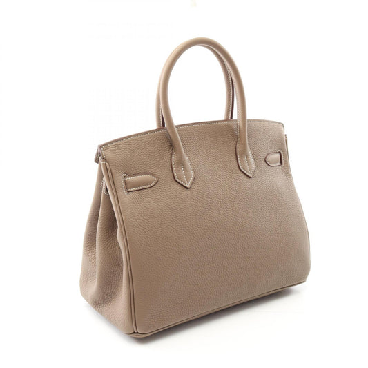 Hermes Birkin 30 Etoupe Togo Handbag