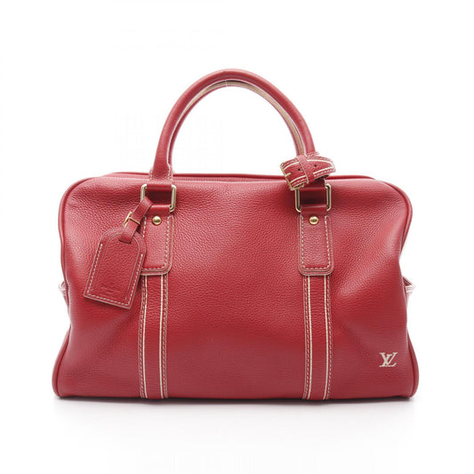 Louis Vuitton Leather Carryall Boston Bag M95140