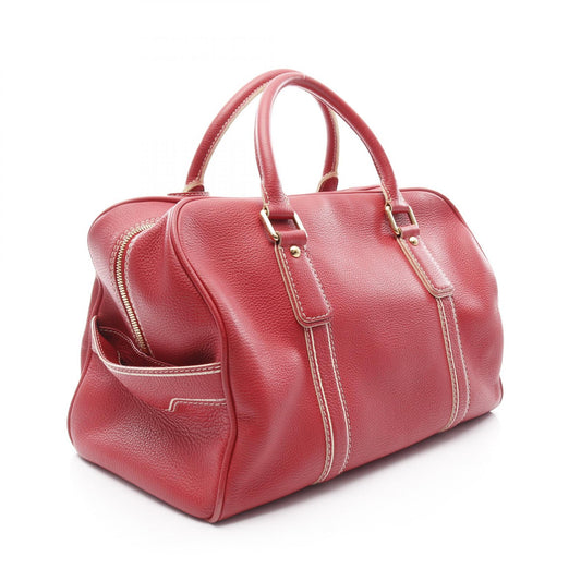 Louis Vuitton Leather Carryall Boston Bag M95140