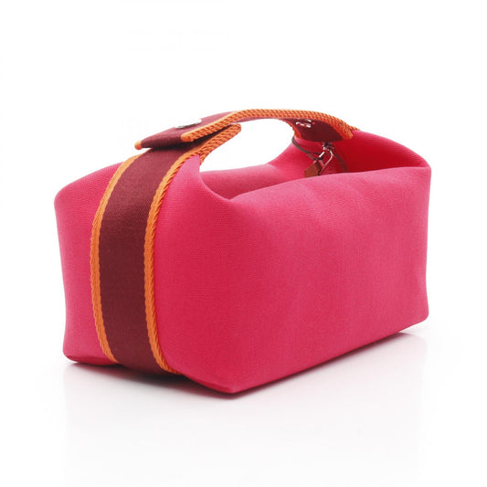 Hermes Canvas Hibiscus Handbag