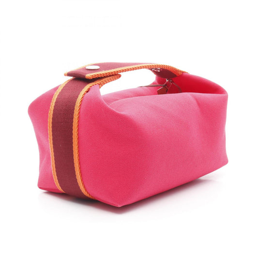 Hermes Canvas Hibiscus Handbag