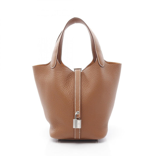 Hermes Picotin Lock PM Handbag Brown