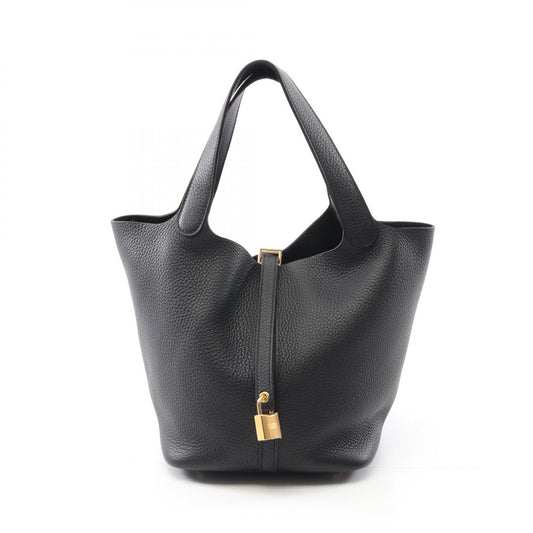 Hermes Picotin Lock MM Handbag Black