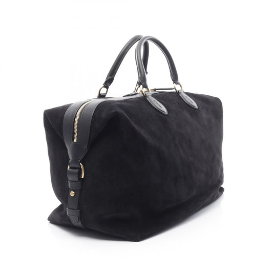Ralph Lauren Suede Leather Boston Bag