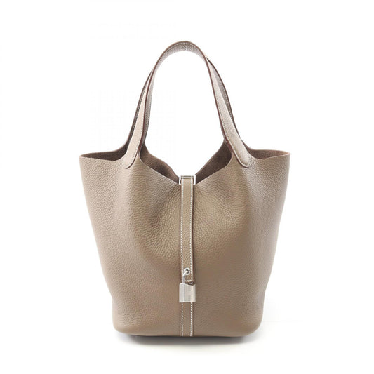 Hermes Picotin Lock MM Leather Handbag