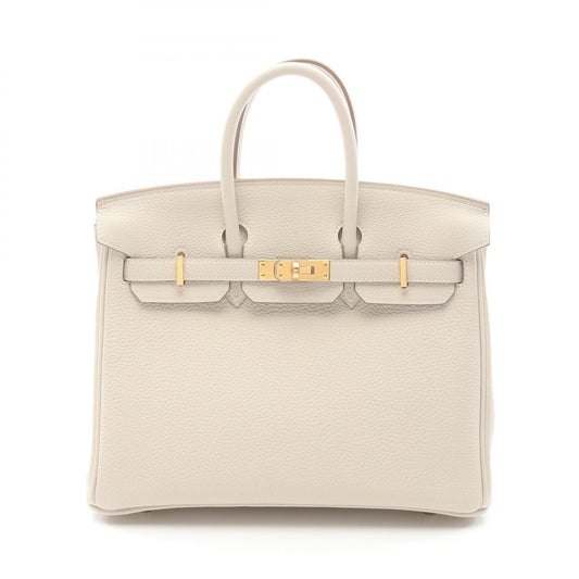 Hermes Birkin 25 Leather Handbag
