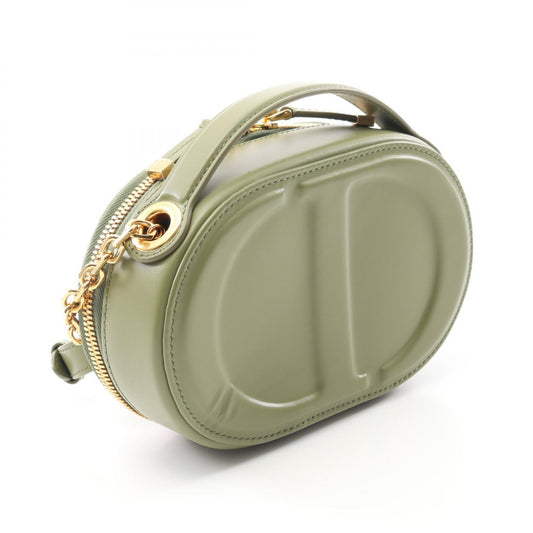 Dior Leather Oval Camera Shoulder Bag