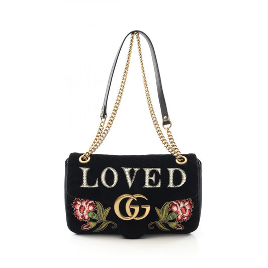 Gucci GG Marmont Velvet Medium Shoulder Bag