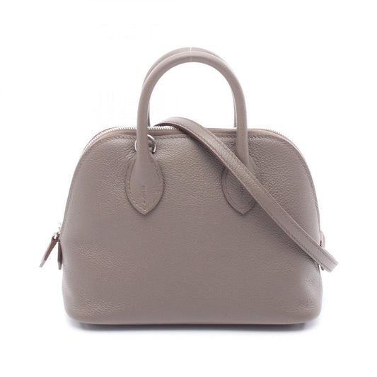 Hermes Bolide 1923 Mini Verso Leather Handbag