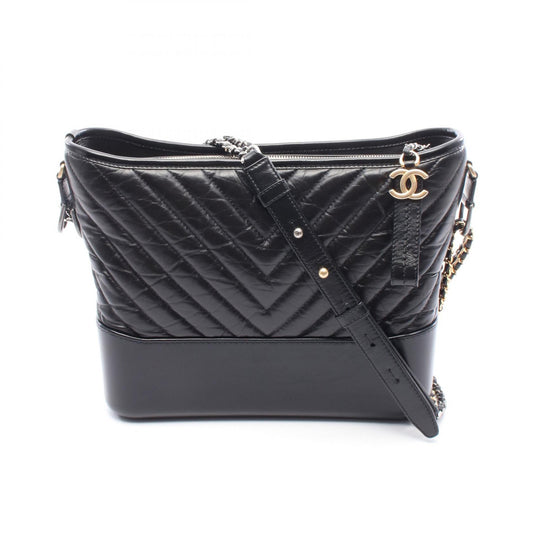 Chanel Gabrielle Large Hobo Shoulder Bag Black