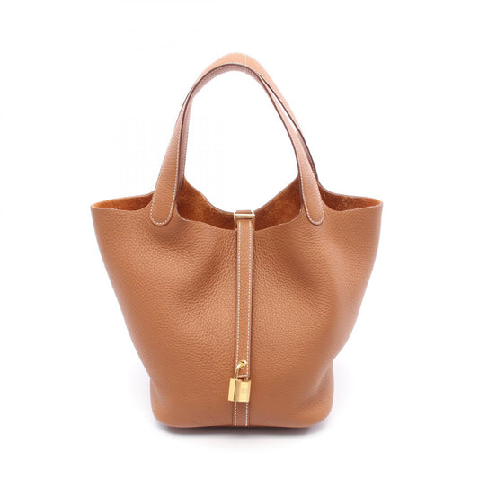 Hermes Picotin Lock MM Leather Handbag