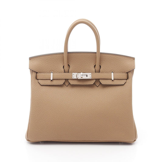 Hermes Birkin 25 Chai Togo Handbag Brown