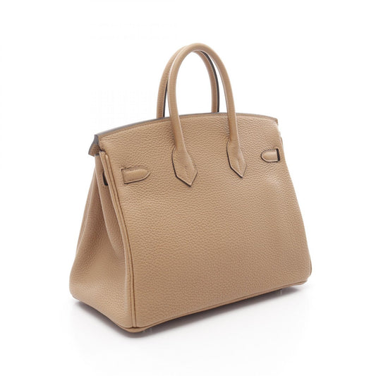 Hermes Birkin 25 Chai Togo Handbag Brown