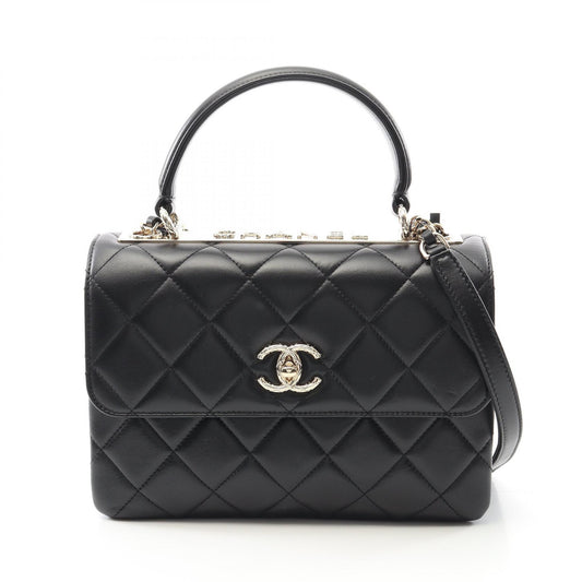 Chanel Trendy CC Top Handle Bag Black