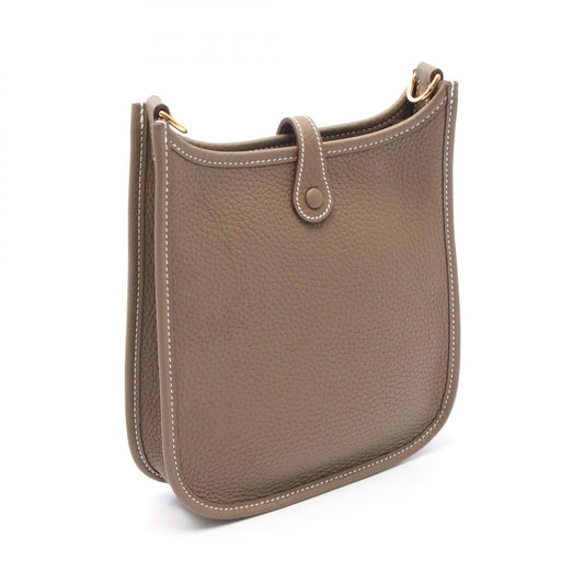 Hermes Evelyne TPM Leather Shoulder Bag Brown