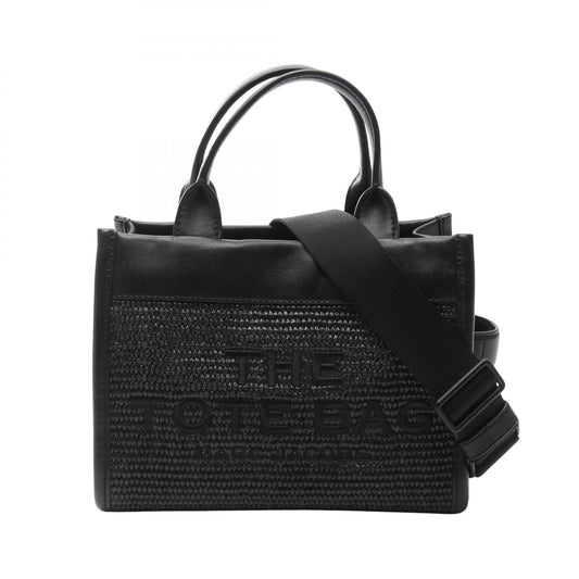 MARC JACOBS Woven Small Tote Bag Leather