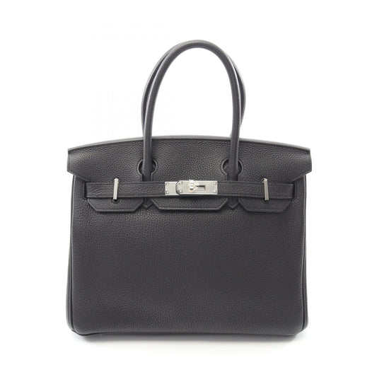 Hermes Birkin 30 Togo Handbag Black