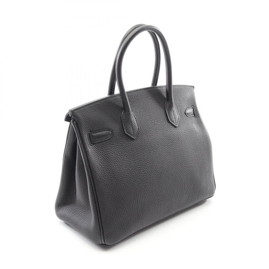 Hermes Birkin 30 Togo Handbag Black