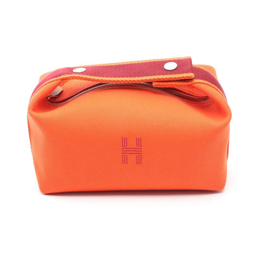 Hermes Canvas Brita Black PM Handbag