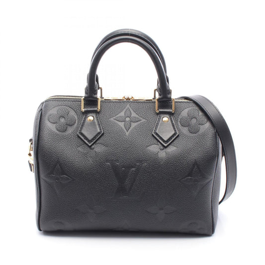 Louis Vuitton Speedy Bandouliere 25 Monogram Empreinte Noir Handbag M58951