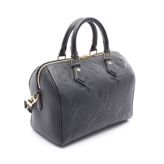 Louis Vuitton Speedy Bandouliere 25 Monogram Empreinte Noir Handbag M58951