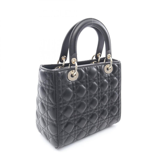 Dior Lady Dior Medium Cannage Leather Handbag