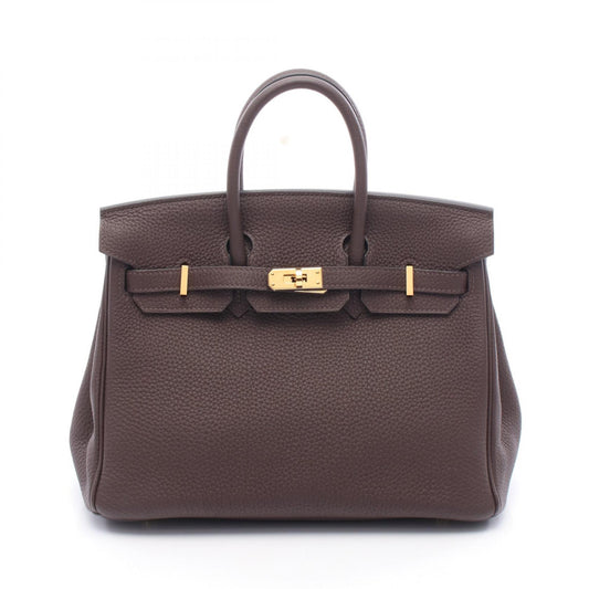 Hermes Birkin 25 Chocolate Handbag