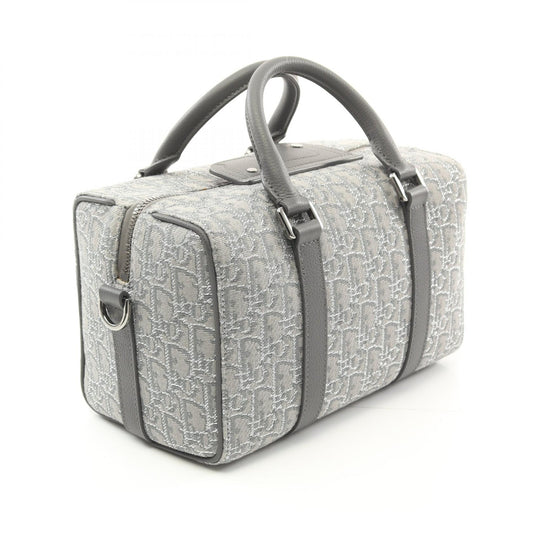 Dior LINGOT26 Canvas Leather Handbag