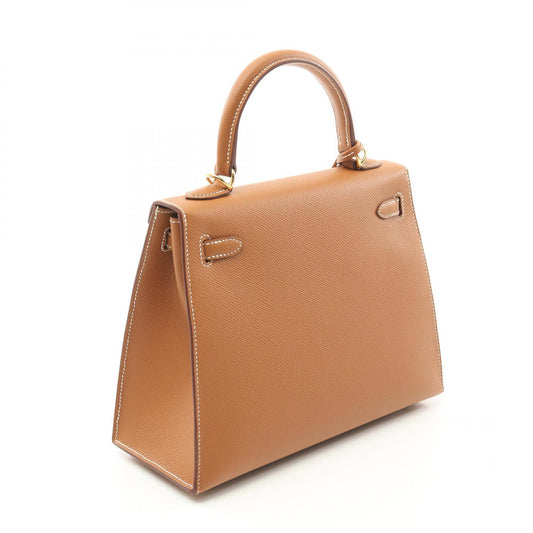 Hermes Kelly 25 Handbag Brown