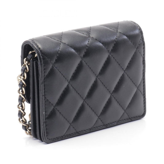 Chanel Matelasse Camellia Leather Shoulder Bag