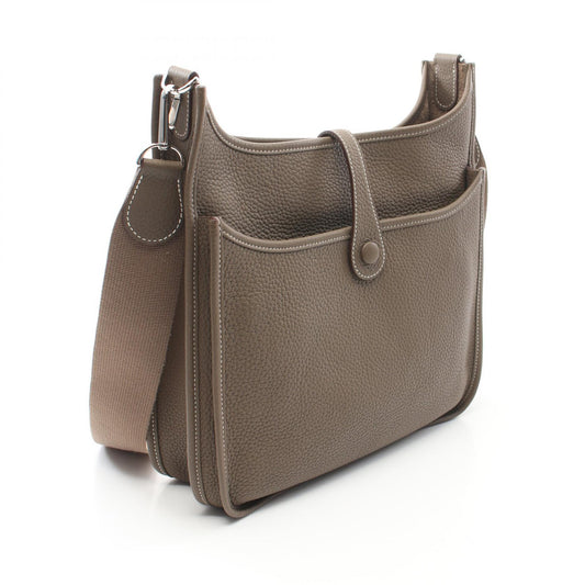 Hermes Evelyne III PM Shoulder Bag Brown
