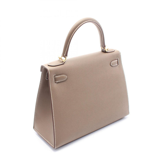 Hermes Kelly 28 Handbag Brown