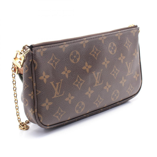 Louis Vuitton Multi Pochette Accessoires Khaki Shoulder Bag M44813