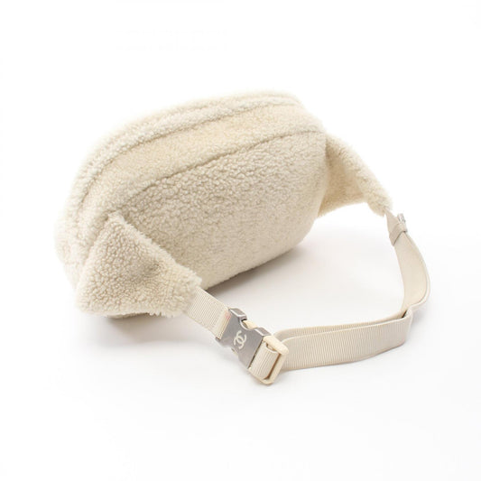 Chanel Coco Mark Fabric Waist Bag