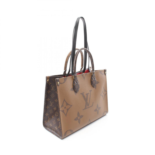 Louis Vuitton OnTheGo MM Tote Bag PVC Canvas Leather