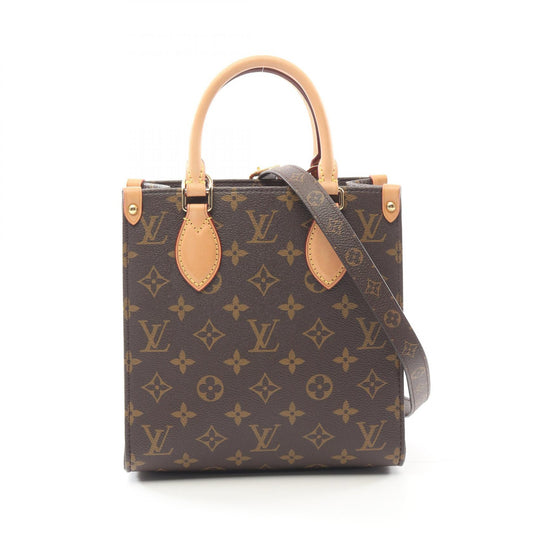 Louis Vuitton Sac Plat BB Handbag Monogram Brown