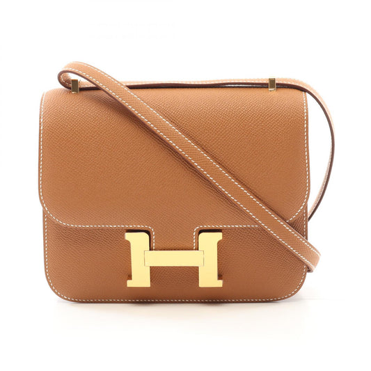 Hermes Constance 3 Mini Gold Shoulder Bag