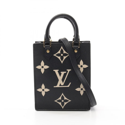 Louis Vuitton Bicolor Leather Handbag M81416