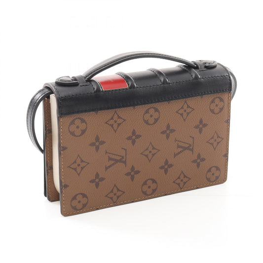 Louis Vuitton Monogram Reverse Book Wallet Shoulder Bag M81830