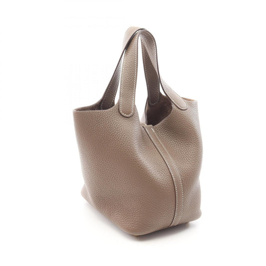 Hermes Picotin PM Etoupe Handbag Brown