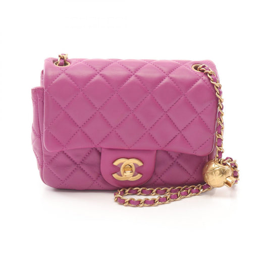 Chanel Mini Matelasse Lambskin Shoulder Bag