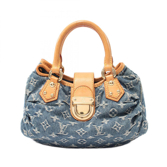 Louis Vuitton Denim Leather Monogram Handbag M95020