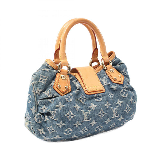 Louis Vuitton Denim Leather Monogram Handbag M95020