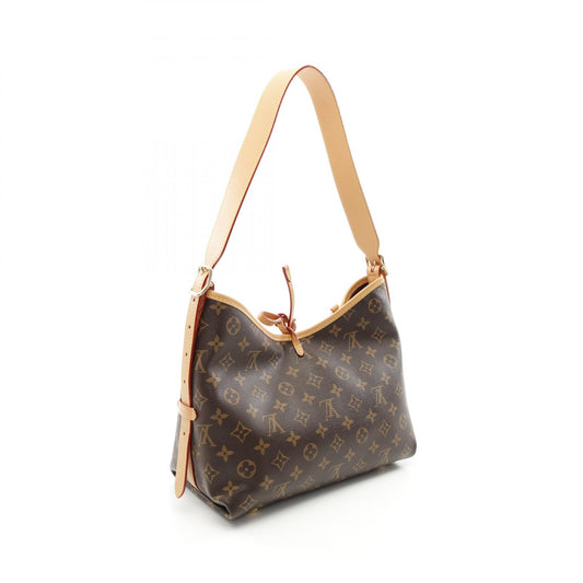 Louis Vuitton Monogram Shoulder Bag PVC Leather