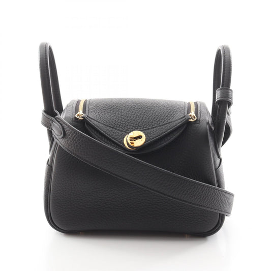 Hermes Lindy Mini Shoulder Bag Black